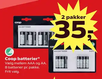 SuperBrugsen Coop batterier tilbud