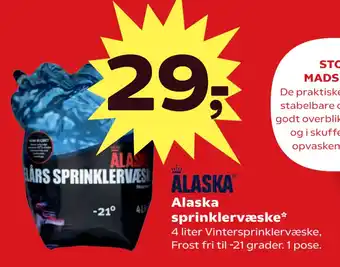 SuperBrugsen Alaska sprinklervæske tilbud