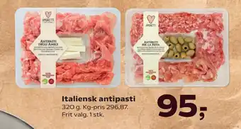 SuperBrugsen Italiensk antipasti tilbud