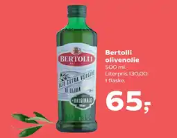 SuperBrugsen Bertolli olivenolie tilbud