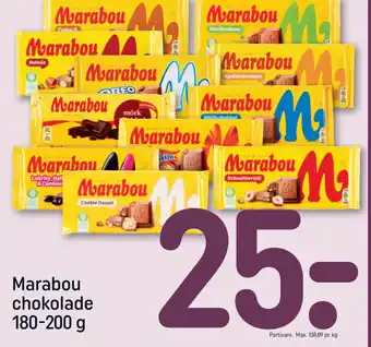 REMA 1000 Marabou chokolade tilbud