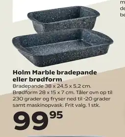 SuperBrugsen Holm Marble bradepande eller brødform tilbud