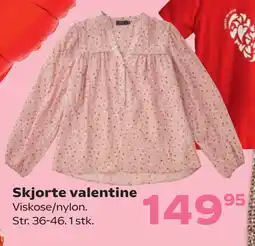 SuperBrugsen Skjorte valentine tilbud