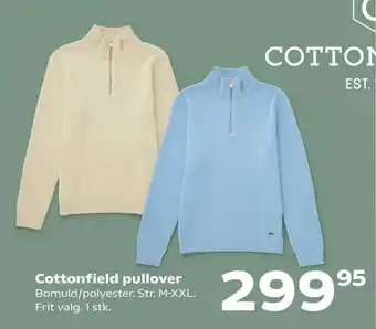 SuperBrugsen Cottonfield pullover tilbud