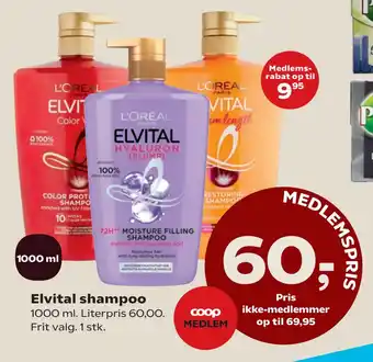 SuperBrugsen Elvital shampoo tilbud