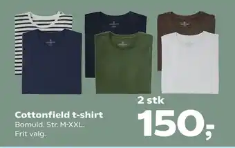 SuperBrugsen Cottonfield t-shirt tilbud