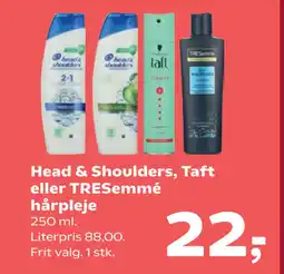 SuperBrugsen Head & Shoulders, Taft eller TRESemmé hårpleje tilbud