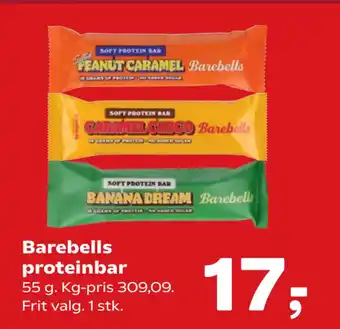 SuperBrugsen Barebells proteinbar tilbud