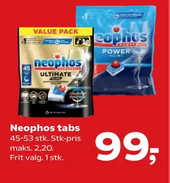 SuperBrugsen Neophos tabs tilbud