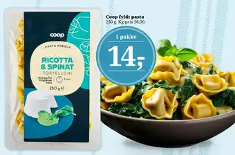 Dagli'Brugsen Coop fyldt pasta tilbud