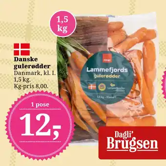 Dagli'Brugsen Danske gulerødder tilbud