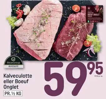 REMA 1000 Kalveculotte eller Boeuf Onglet tilbud