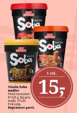 Dagli'Brugsen Nissin Soba nudler tilbud