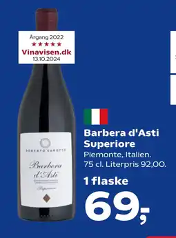 SuperBrugsen Barbera d'Asti Superiore tilbud