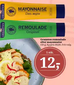 Dagli'Brugsen Graasten remoulade eller mayonnaise tilbud