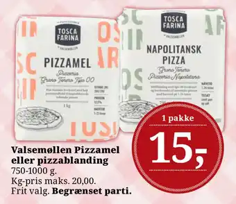 Dagli'Brugsen Valsemøllen Pizzamel eller pizzablanding tilbud