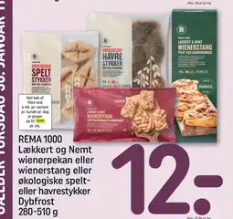 REMA 1000 REMA 1000 Lækkert og Nemt wienerpekan eller wienerstang eller tilbud