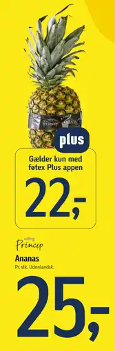 Føtex Ananas tilbud