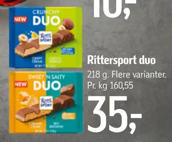 Føtex Rittersport duo tilbud