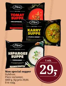 Dagli'Brugsen Mou special supper tilbud