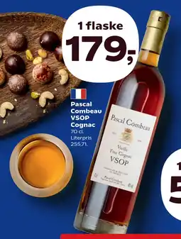 SuperBrugsen Pascal Combeau VSOP Cognac tilbud