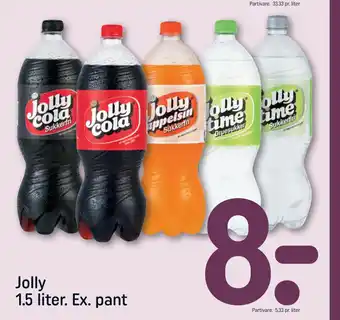 REMA 1000 Jolly 1.5 liter. Ex. pant tilbud