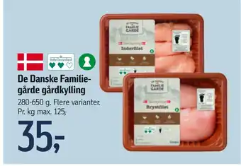 Føtex De Danske Familiegårde gårdkylling tilbud