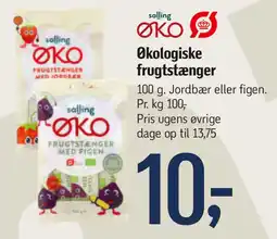 Føtex Økologiske frugtstænger tilbud