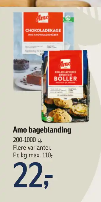 Føtex Amo bageblanding tilbud