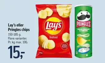 Føtex Lay’s eller Pringles chips tilbud