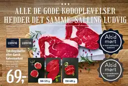 Føtex Tykstegsbøffer eller dansk kalvemarked tilbud