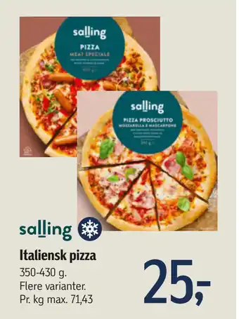 Føtex Italiensk pizza tilbud