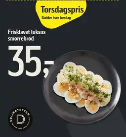 Føtex Frisklavet luksus smørrebrød tilbud