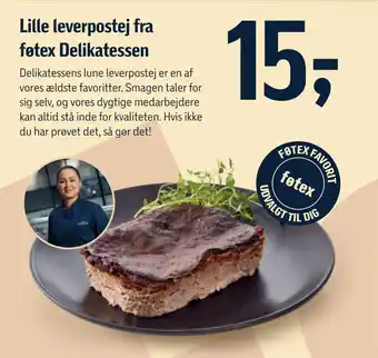 Føtex Lille leverpostej fra føtex Delikatessen tilbud