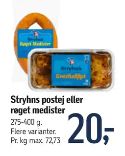 Føtex Stryhns postej eller røget medister tilbud