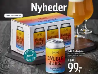 Føtex To Øl Snublejuice tilbud