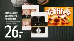 Føtex Toffifee eller Spangsberg flødeboller tilbud