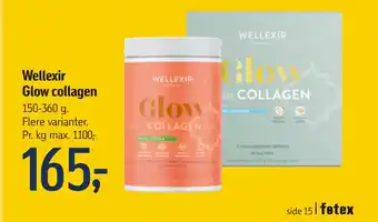 Føtex Wellexir Glow collagen tilbud