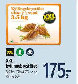 Føtex XXL kyllingebrystfilet tilbud