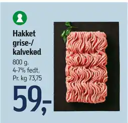 Føtex Hakket grise-/ kalvekød tilbud