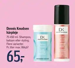 Føtex Dennis Knudsen hårpleje tilbud