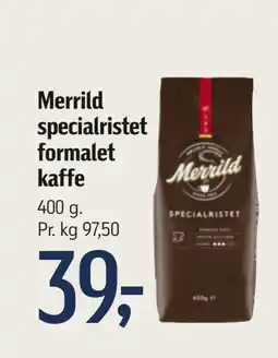 Føtex Merrild specialristet formalet kaffe tilbud