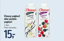 Føtex Cheasy yoghurt eller protein yoghurt tilbud