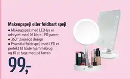 Føtex Makeupspejl eller foldbart spejl tilbud