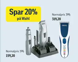 Føtex Spar 20% på Wahl tilbud