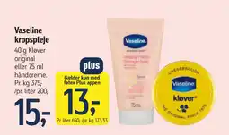 Føtex Vaseline kropspleje tilbud