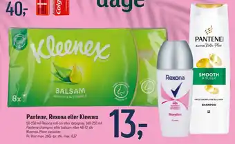 Føtex Pantene, Rexona eller Kleenex tilbud