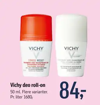 Føtex Vichy deo roll-on tilbud