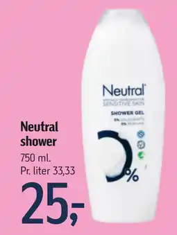 Føtex Neutral shower tilbud