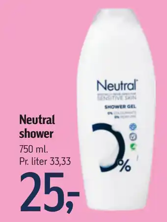 Føtex Neutral shower tilbud